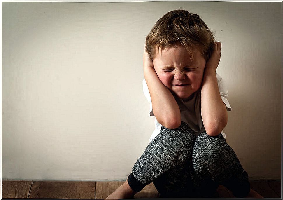 Child frustration is improved by calm parents