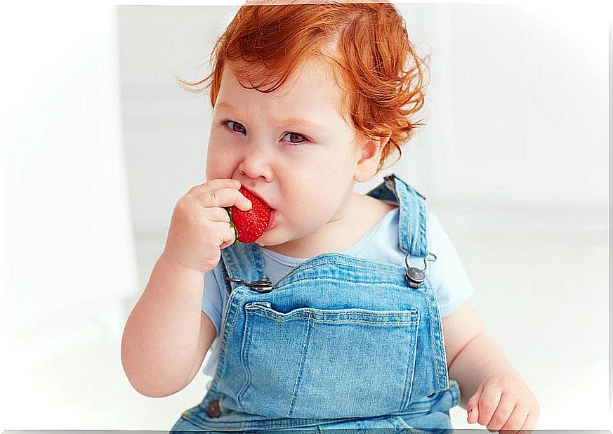 Complementary feeding also creates excess saliva in babies.