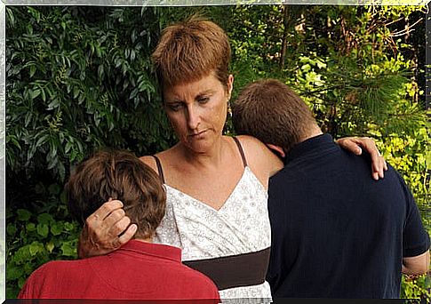 The death of a family member can be extremely traumatic for a child.