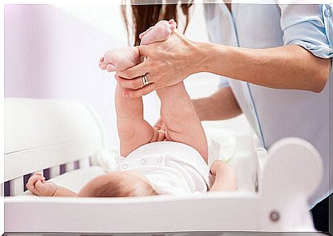 A baby changing table can never be missing in every newborn's room