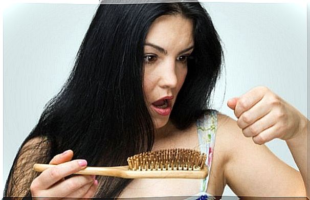 Hair loss after childbirth may be due to nutritional deficiencies.